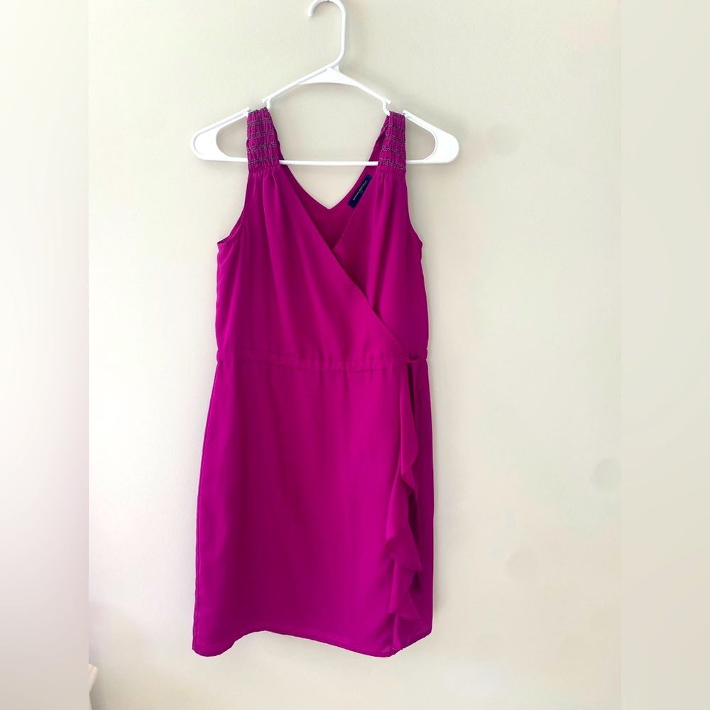 EUC Banana Republic Bright Pink Dress XS